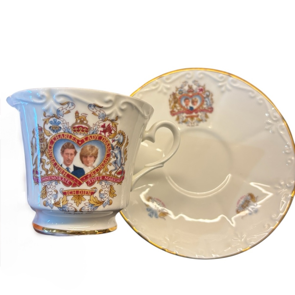 DIVORCE GIFT Royal Commemorative Teacup and Saucer Set